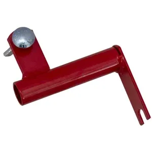 Funny trowel kan brukes på vanlig glattebrett for å montere håndtak for stående arbeid og stålglatting av betong